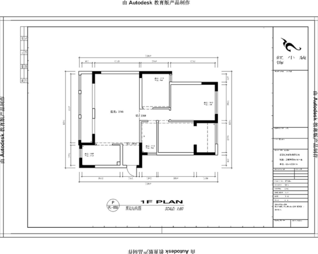 南京融侨观邸120㎡现代简约--低调有质感的家居美学02闪图平面